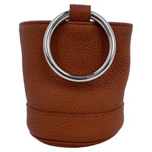 Simon Miller Bonsai Bucket Bag in Brown Leather