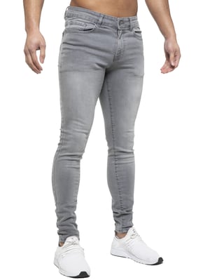 ETO Heren Slim Skinny Fit Stretch Jeans
