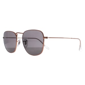 Ray-Ban Square Unisex Roséguld Mörkgrå RB3857 Frank