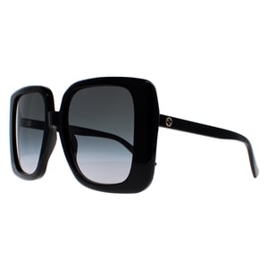 Gucci Square Womens Black Grey GG1314S