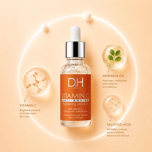 Dr H Vitamine C Verhelderende Olie Gezichtsolie 30ml