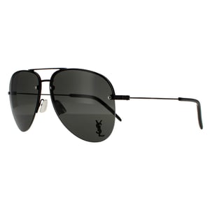 Saint Laurent zonnebril SL Classic 11 m 001 zwart grijs
