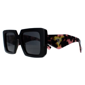 Prada Square Womens Black Dark Grey PR23YS