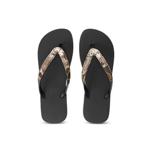 Uzurii Python taupe zwart