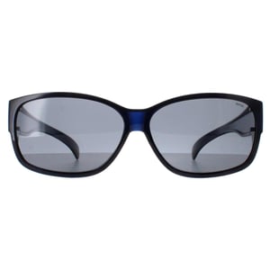 INVU Rectangle Unisex Transparent Blue Blue Polarized E2401