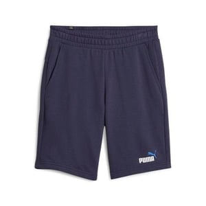 Puma Mens Ess+ 2 Col Shorts Cotton Short Navy 586766