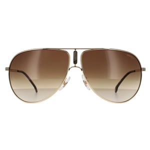 Carrera Aviator Unisex Goud Bruin Gradiënt