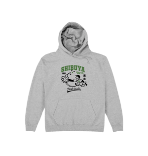 Shibuya Heather Grey Hoodie