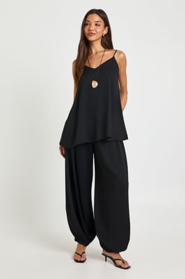 Chiffon Balloon Trouser