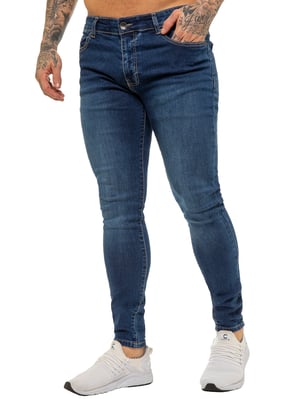 Enzo heren skinny super stretch denim jeans