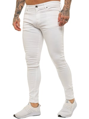 Enzo heren skinny super stretch denim jeans
