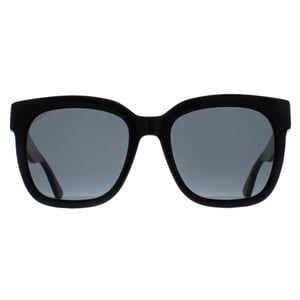 Gucci Vierkant Vrouwen Zwart Grijs GG0034SN