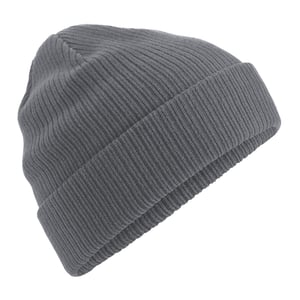 Beechfield Uniseks Organic Cotton muts voor volwassenen (Grafietgrijs)