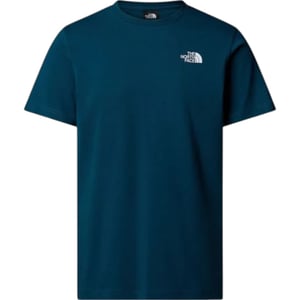 The North Face Men's Vertical Logo SS T-Shirt Midnight Petrol