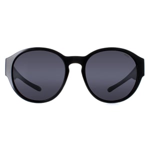 INVU Round Womens Black Grey Polarized E2000