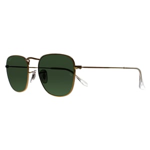 Ray-Ban Square Unisex Guld G-15 Grön RB3857 Frank