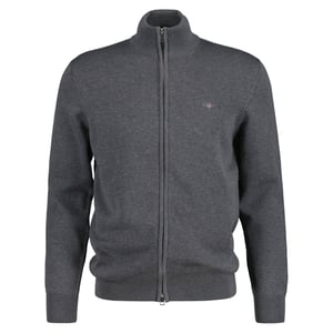 Gant Casual Cotton Zip Cardigan