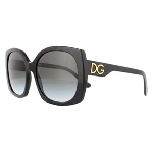 Dolce & Gabbana Sunglasses DG4385 501/8G Black  Light Grey Gradient Black