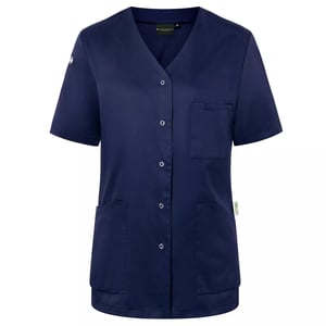 Karlowsky Dames/Dames Essential Werkoverall met korte mouwen (Marine)