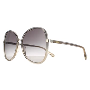 Chloe Butterfly Womens Grey to Brown Crystal Fade and Gold Grey Gradient CH0030S Franky