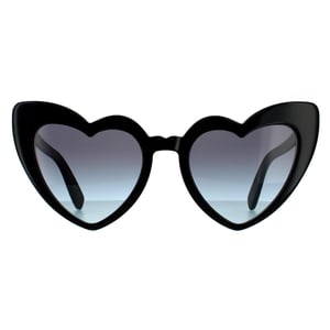 Saint Laurent zonnebril SL 181 Lou Lou 008 Zwart Blue Gradiënt