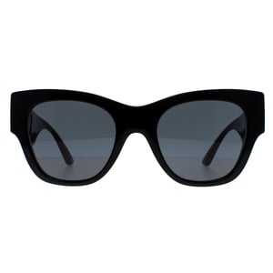 Versace Cat Eye Womens Black Dark Grey VE4415U