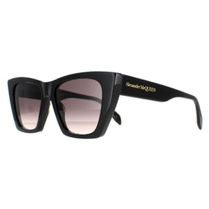 Alexander McQueen Cat Eye Dames Zwart Grijs AM0299S