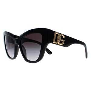 Dolce & Gabbana DG4404 501/8G zwart grijs gradiënt zonnebril