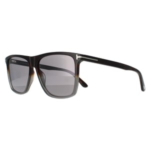 Tom Ford Rectangle Mens Coloured Havana Grey Mirror