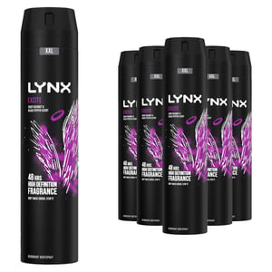 Lynx XXL Aerosol Deodorant Body Spray Excite 48H Protection 250ml, 36Pack