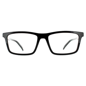 Arnette Rectangle Mens Shiny Black Clear Solglasögon