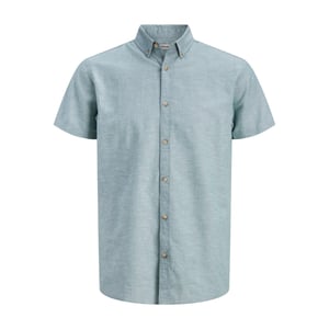 Jack & Jones Overhemden Summer Korte Mouw Groen