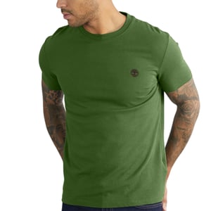 Timberland Mens T Shirts Classic Logo Summer Crew Neck Dunstan River Tops New
