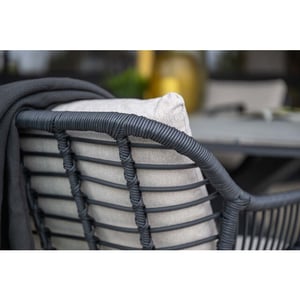 Garden Impressions Ronde 4-persoons tuinset edison tafel 4 margriet stoelen