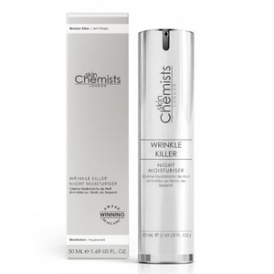 skinChemists Anti-Ageing Wrinkle Killer Night Moisturiser 50ml for Fine Lines, Wrinkles, Loss of Firmness