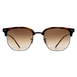Ray-Ban Vierkant Unisex Havana Bruin Gradiënt RB4416 New Clubmaster