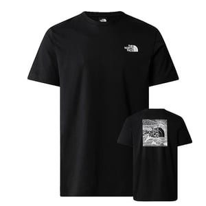 The North Face Men’s Short Sleeve Redbox Celebration T-Shirt, TNF Black