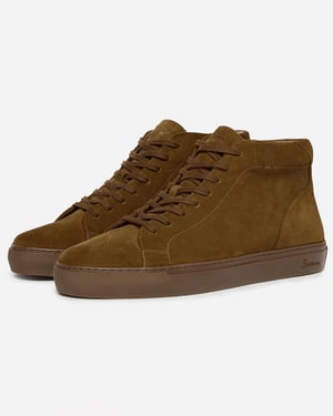 Laxey Hi-Tops in Brown