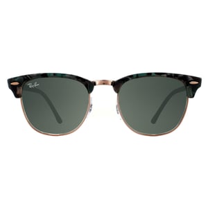 Ray-Ban Sunglasses Clubmaster 3016 125571 Spotted Grey Green Dark Grey Gradient