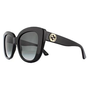 Gucci zonnebril GG0327S 001 Zwart grijze gradiënt