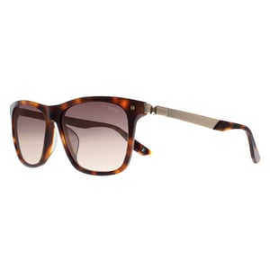 BMW Square Mens Blonde Havana  Smoke Gradient BW0002-H Sunglasses