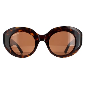 Balenciaga Oval Womens Havana Brown BB0235S