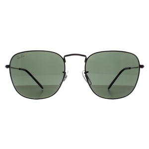 Ray-Ban Square Unisex Svart G-15 Grön RB3857 Frank