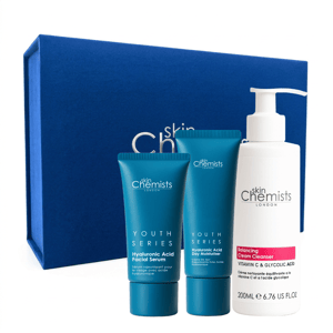 skinChemists Anti-aging routine met vitamine C en hyaluronzuur voor een stralende huid.
