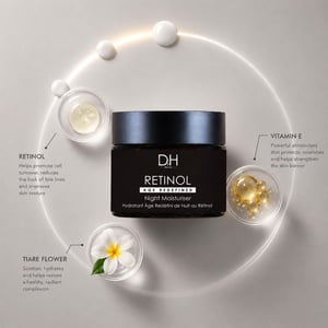 Dr H Retinol Anti-Aging Nacht Hydratant 60ml