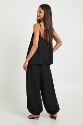 Chiffon Balloon Trouser