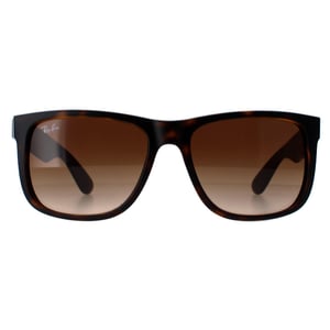 Ray-Ban Sunglasses Justin 4165 Rubber Light Havana Brown Gradient 710/13