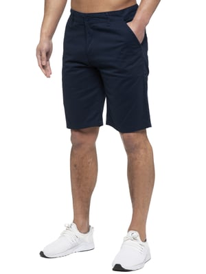 Enzo | Mens Chino Shorts In Navy