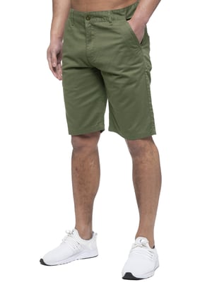 Enzo | Mens Chino Shorts In Khaki