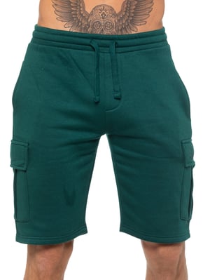 Enzo | Heren Cargo Korte Broek - Groen